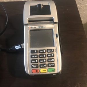 First data fd130 duo machine